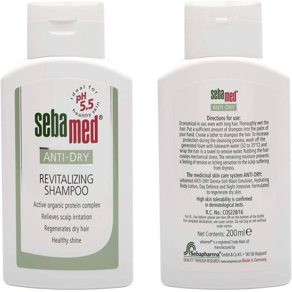 Sebamed Anti-Dry Revitalizing Shampoo -200 ml image 2
