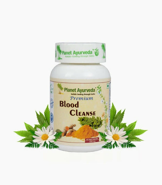 Planet Ayurveda Premium Blood Cleanse Capsules - 60 tabs image 1