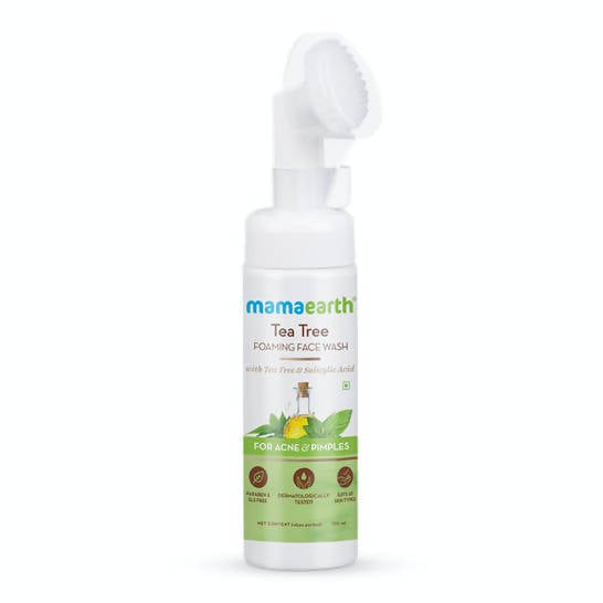 Mamaearth Tea Tree Foaming Face Wash - 150 ml image 1