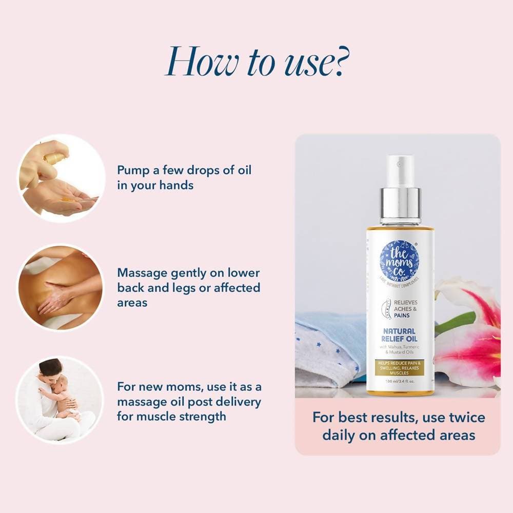 The Moms Co Natural Pain Relief Oil image 6