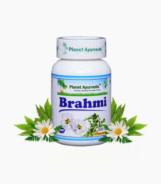 Planet Ayurveda Brahmi Capsules - 60 tabs image 1