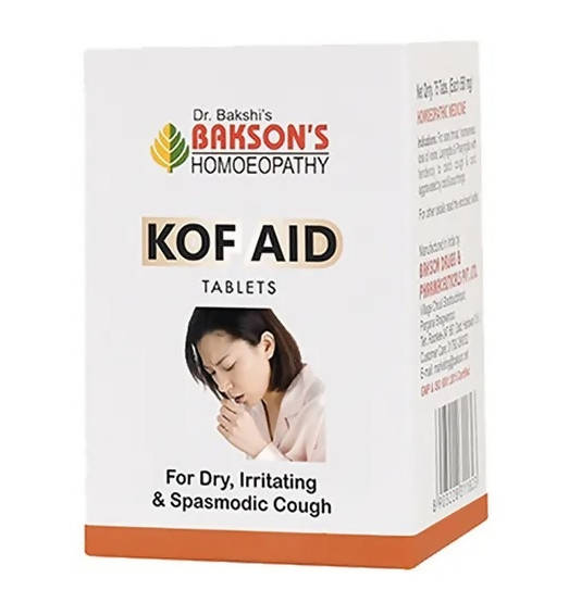 Bakson's Homeopathy Kof Aid Tablets image 2