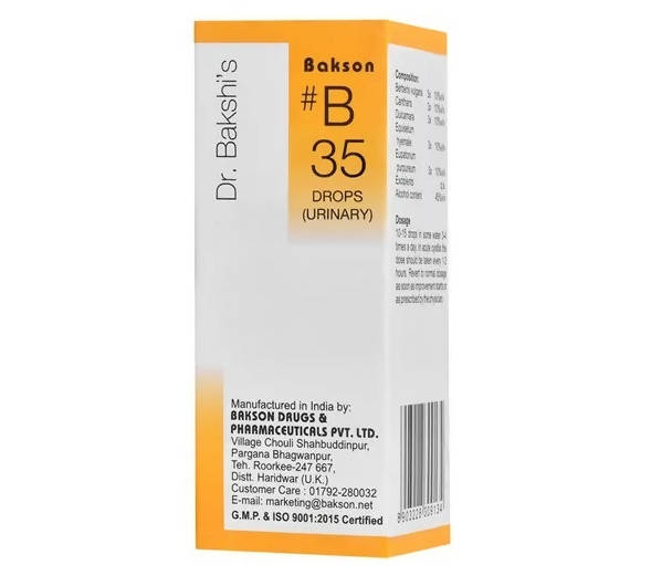 Bakson's Homeopathy B35 Drops image 1
