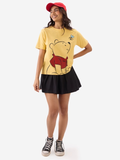 Winnie The Pooh Chasing Bees Women Relaxed Fit T-Shirts image 3