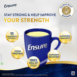 Ensure Nutritional Powder Vanilla Flavour - 400 gm - Refill Pack image 5