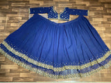 Premium Georgette With Double Ruffle Layers Lehenga Choli image 5