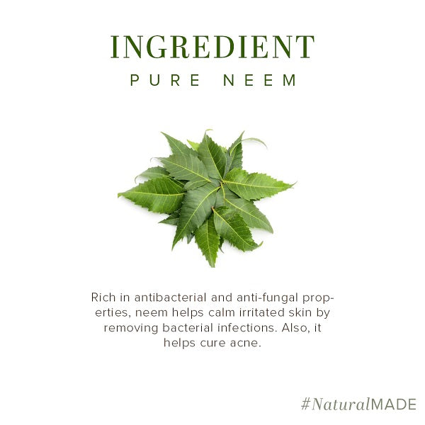 Khadi Natural Pure Neem Soap, 125g (Pack of 3) image 5
