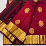 Banarasi Soft Silk Party Wear Saree & Blouse image 5