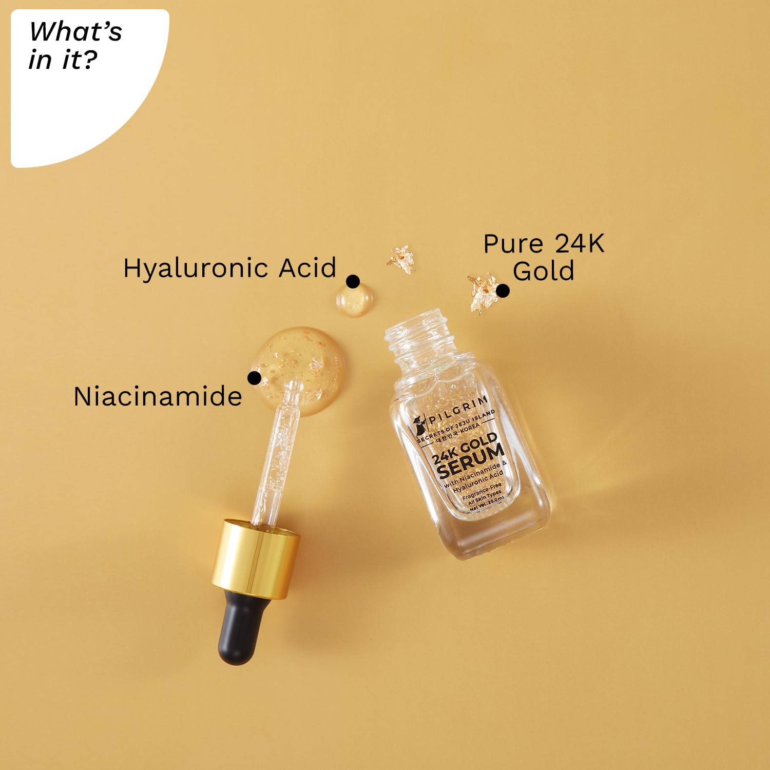 Pilgrim 24K Gold Face Serum - 20 ml image 5