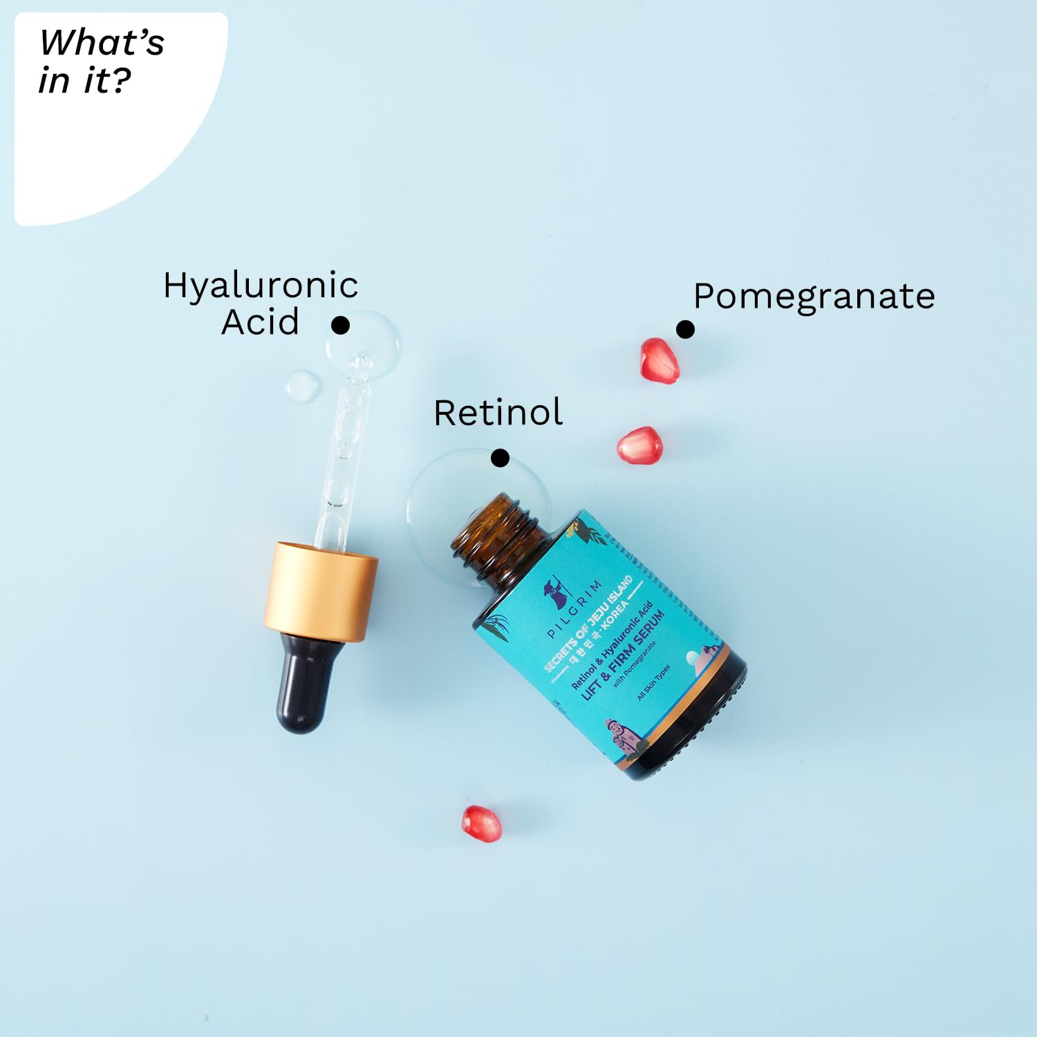 Pilgrim Retinol & Hyaluronic Acid Lift & Firm Serum - 30 ml image 5