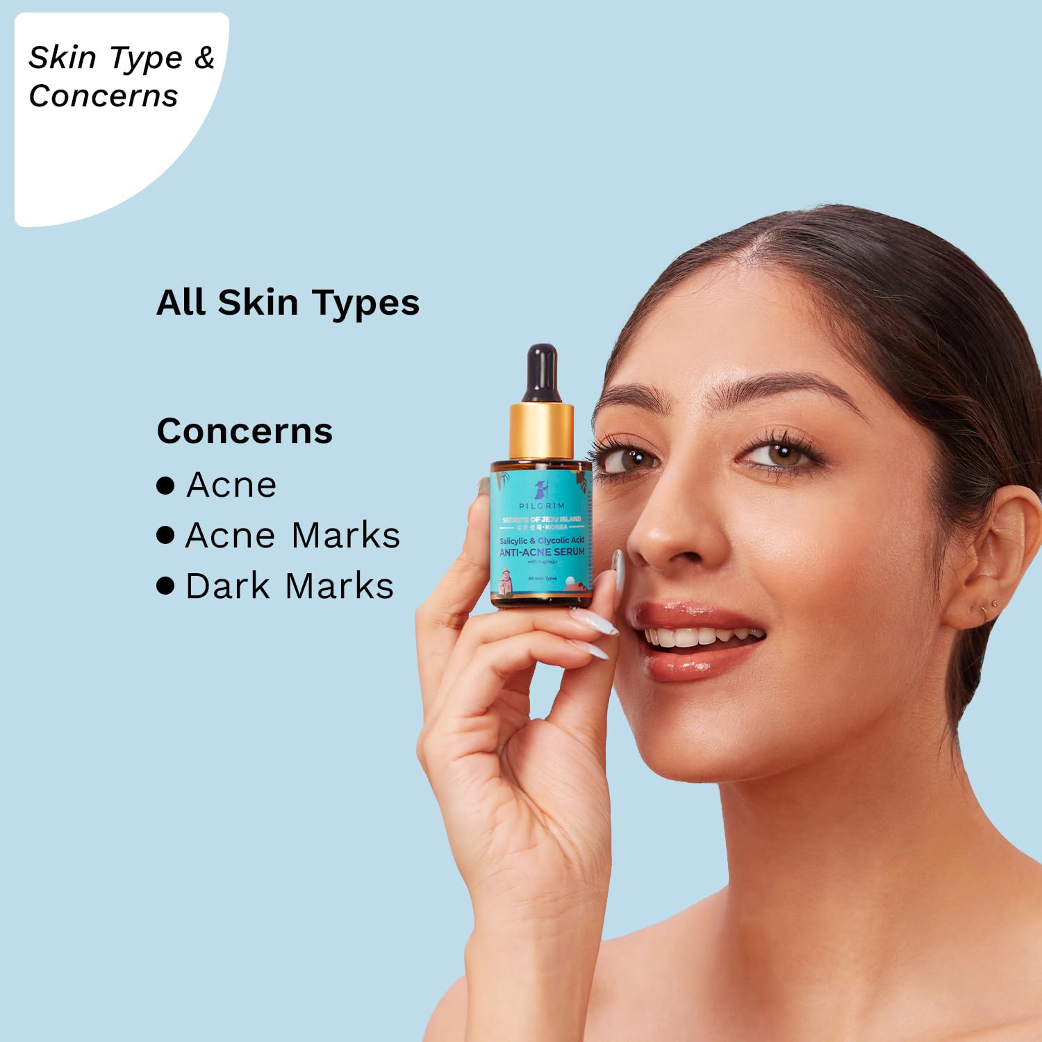 Pilgrim Salicylic Acid + Glycolic Acid Anti Acne Serum - 30 ml image 5
