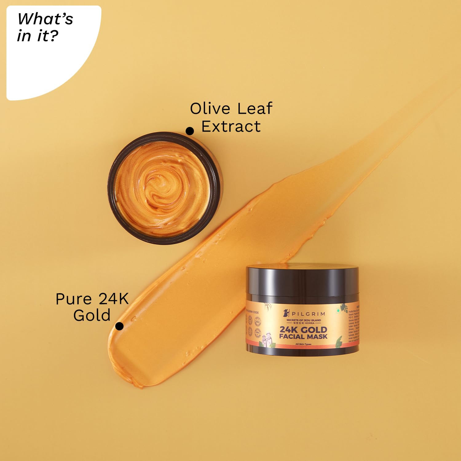 Pilgrim 24K Gold Facial Mask - 50 gm image 5