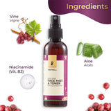 Pilgrim Red Vine Face Mist & Toner - 100 ml image 5