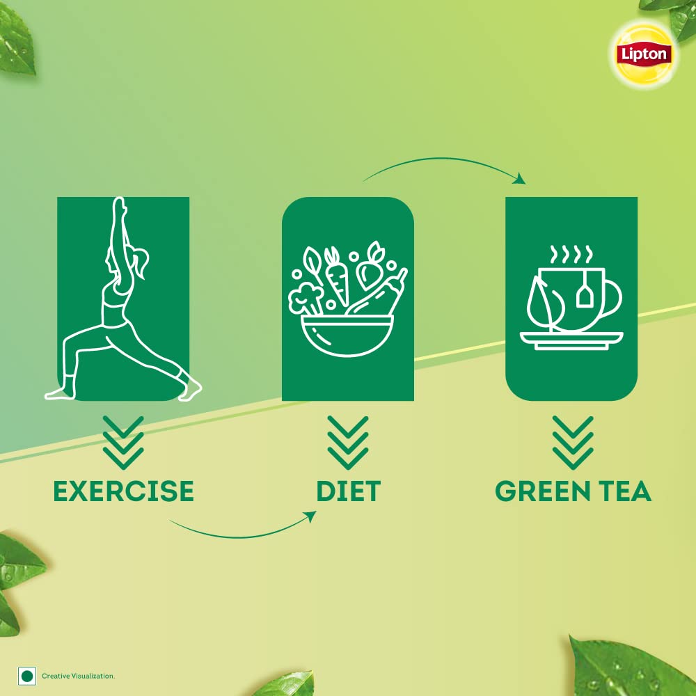 Lipton Honey Lemon Green Tea Bags - 100 Tea Bags image 5