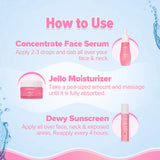 Aqualogica Radiance+ Skincare Set with Niacinamide, Watermelon & Hyaluronic Acid – 3-Piece Daily Routine image 6