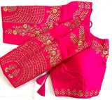 Fantam Silk & Handwork, Dori And Zari Work Blouse image 5