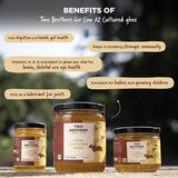 Two Brothers Organic Farms A2 Gir Cow Cultured Ghee - 250 ml image 4