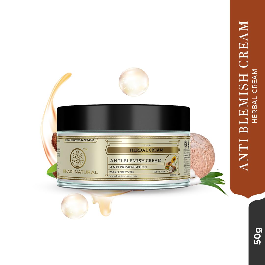 Khadi natural Anti Blemish Cream - 50gm image 5