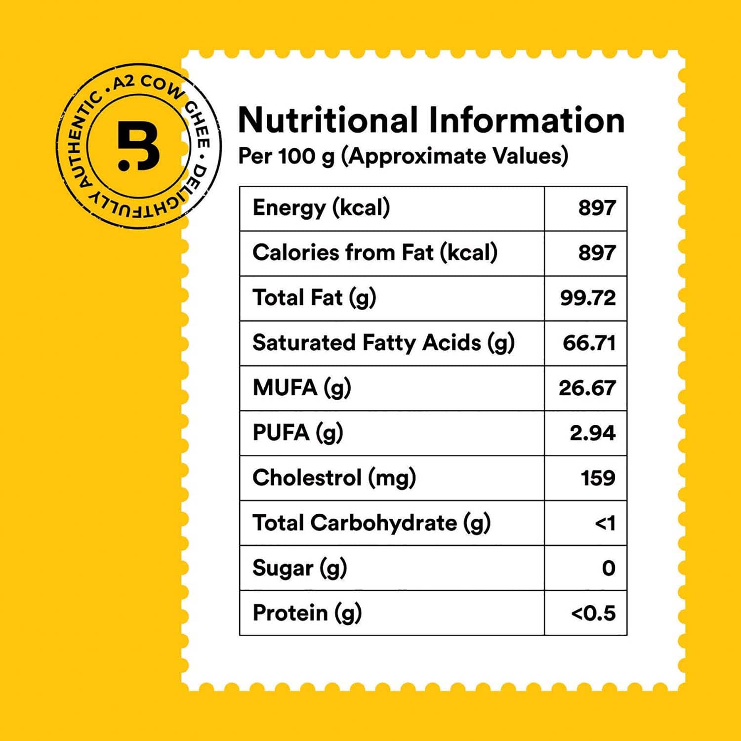 Barosi A2 Desi Cow Ghee - Pack of 1 - 500 ml image 5