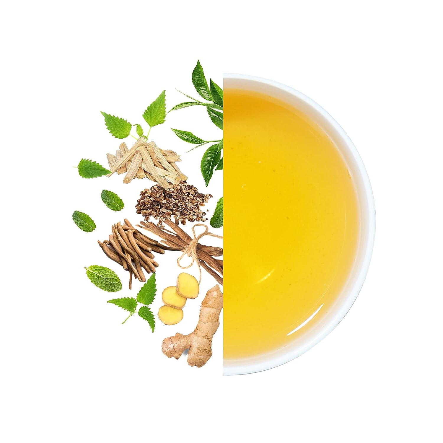 Oraah PCOS PCOD Herbal Tea - Spearmint Flavour - 50 gm - Pouch image 5