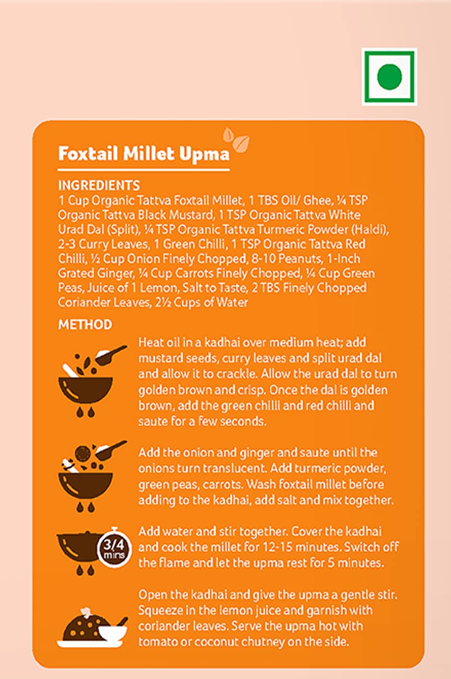 Organic Tattva Foxtail Millet - 500 gm image 5