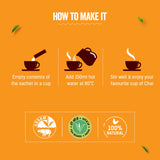 Chaayos Instant Tea Premix Masala Chai Sachets - 30 Sachets image 5