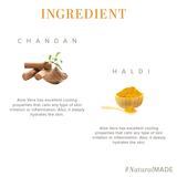 Khadi Natural Herbal Chandan Haldi Soap 125 g (Pack Of 3) image 5