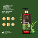 Khadi Natural Neem & Aloe Vera Hair Conditioner - Paraben, Silicones, Sulphate, Color, Salt & Artificial Fragrance Free-310 ml image 5