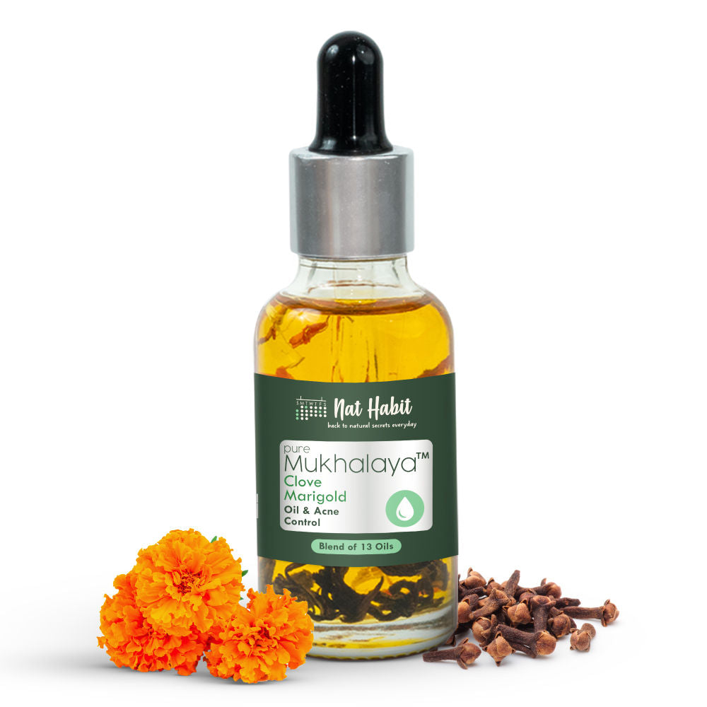 Nat Habit Pure Clove Marigold Mukhalaya - 30 ml image 2