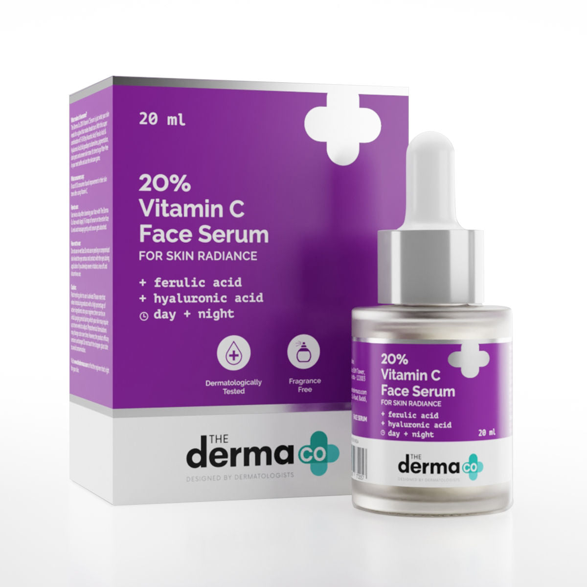 The Derma Co 20% Vitamin C Serum for Skin Radiance - 20 ml image 1
