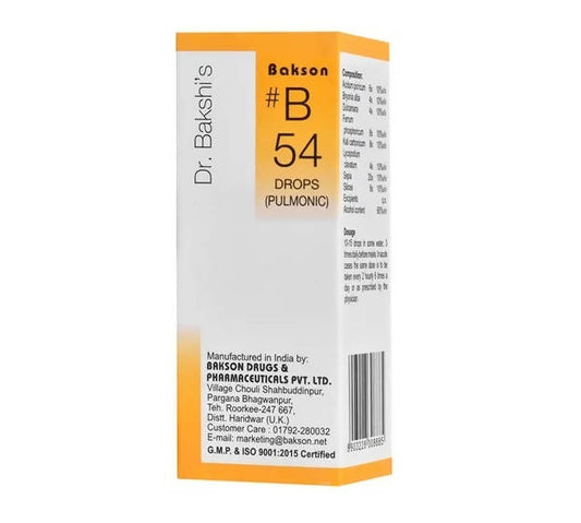 Bakson's Homeopathy B54 Drops image 1