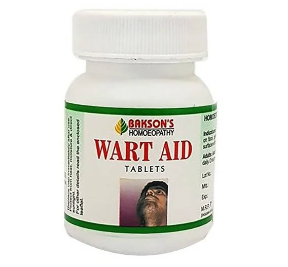 Bakson's Homeopathy Wart Aid Tablets image 1