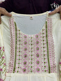 Women's Traditional Cotton Kurti Ethnic Long Gown Kurta Western Dress AD image 6