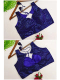Chinon Silk Sequence Work Blouse image 5