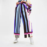 Women Satin Silk Top and Palazzo Set Printed Co Ord Set J5796 image 6