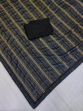Black Color Georgette With Sequence Work Saree image 6