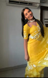 Ready To Wear Pure Soft Georgette Silk Saree With Blouse image 16