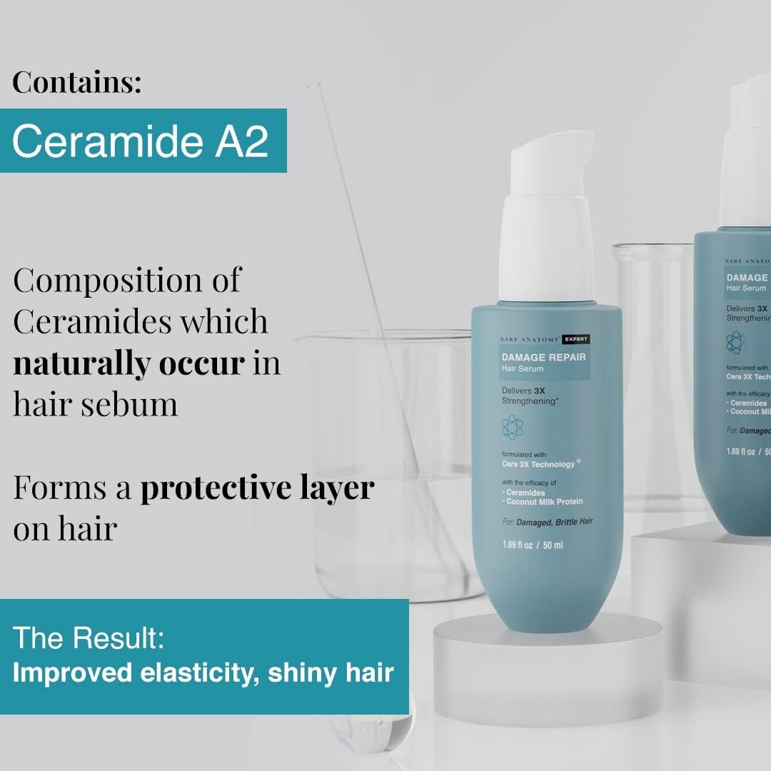 Bare Anatomy Damage Repair Hair Serum - 50ml image 3