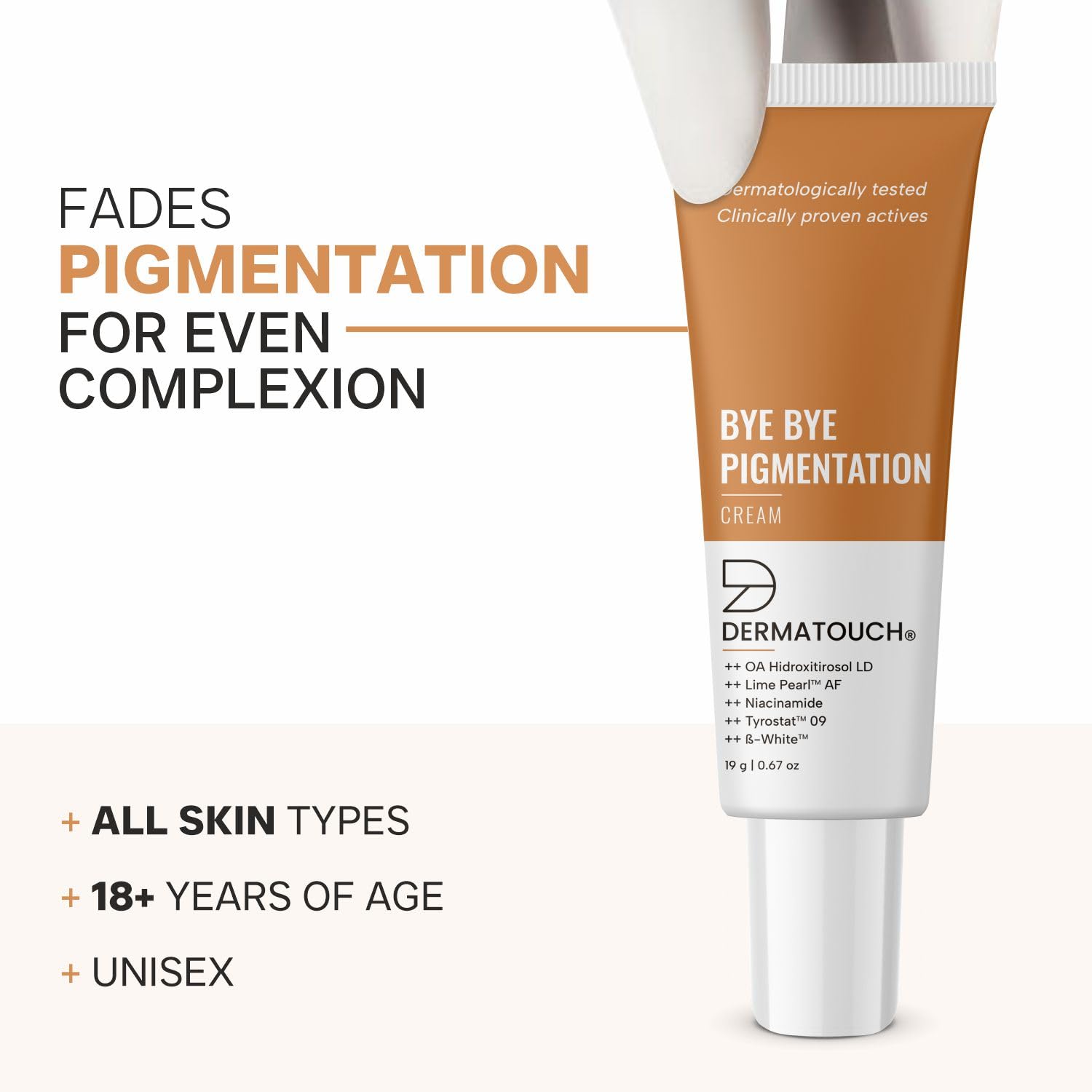 DERMATOUCH Bye Bye Pigmentation Cream- 19G image 6
