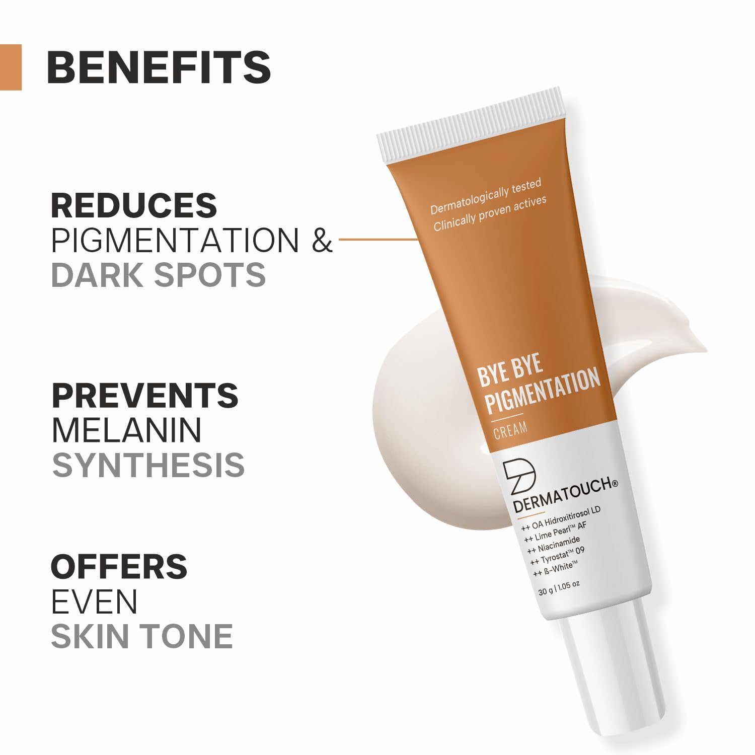 DERMATOUCH Bye Bye Pigmentation Cream- 19G image 2