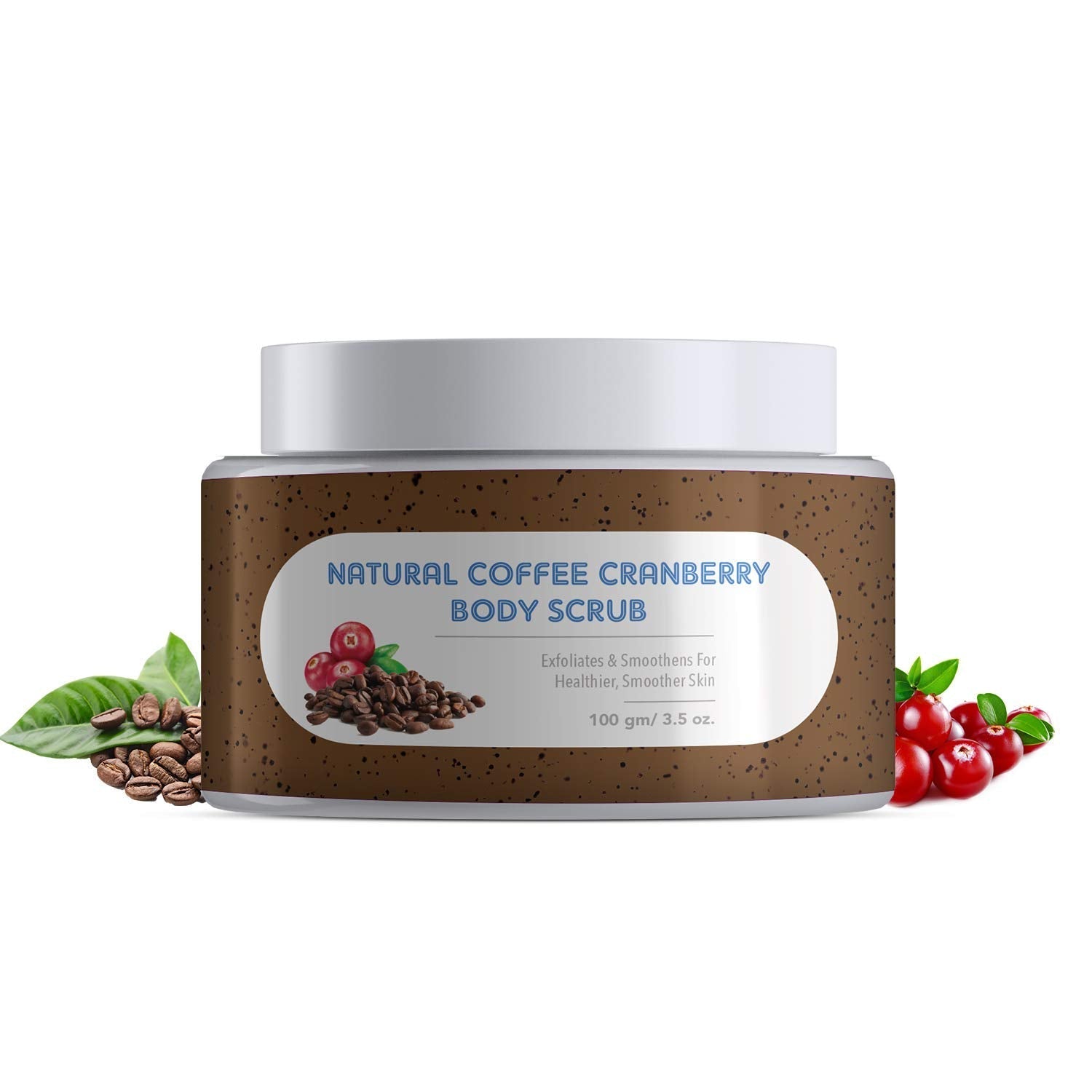 The Moms Co Natural Coffee Cranberry Body Scrub image 1