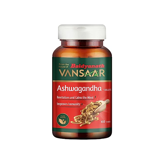 Baidyanath Vansaar Ashwagandha - 60 Tablets image 1