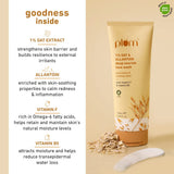Plum 1% Oat & Allantoin Deep Nourish Face Wash For Dry, Sensitive Skin 15 ml image 4