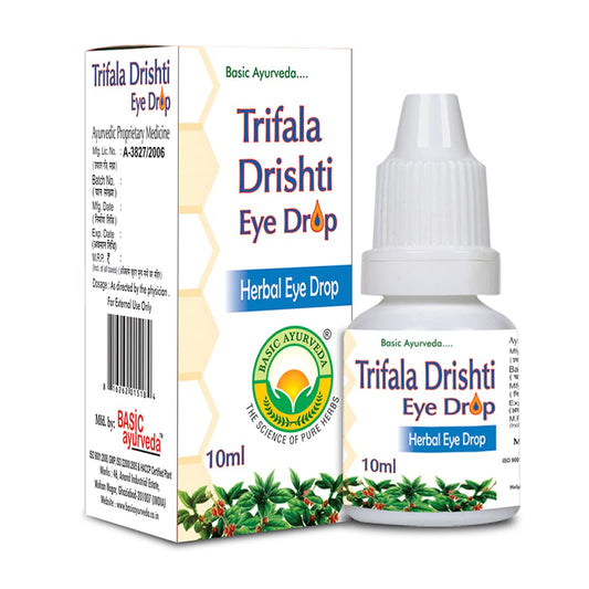 Basic Ayurveda Trifala Drishti Herbal Eye Drops – 10 ml image 1