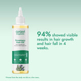 Aravi Organic Rosemary Lavender Hair Oil  - 200 ml image 5