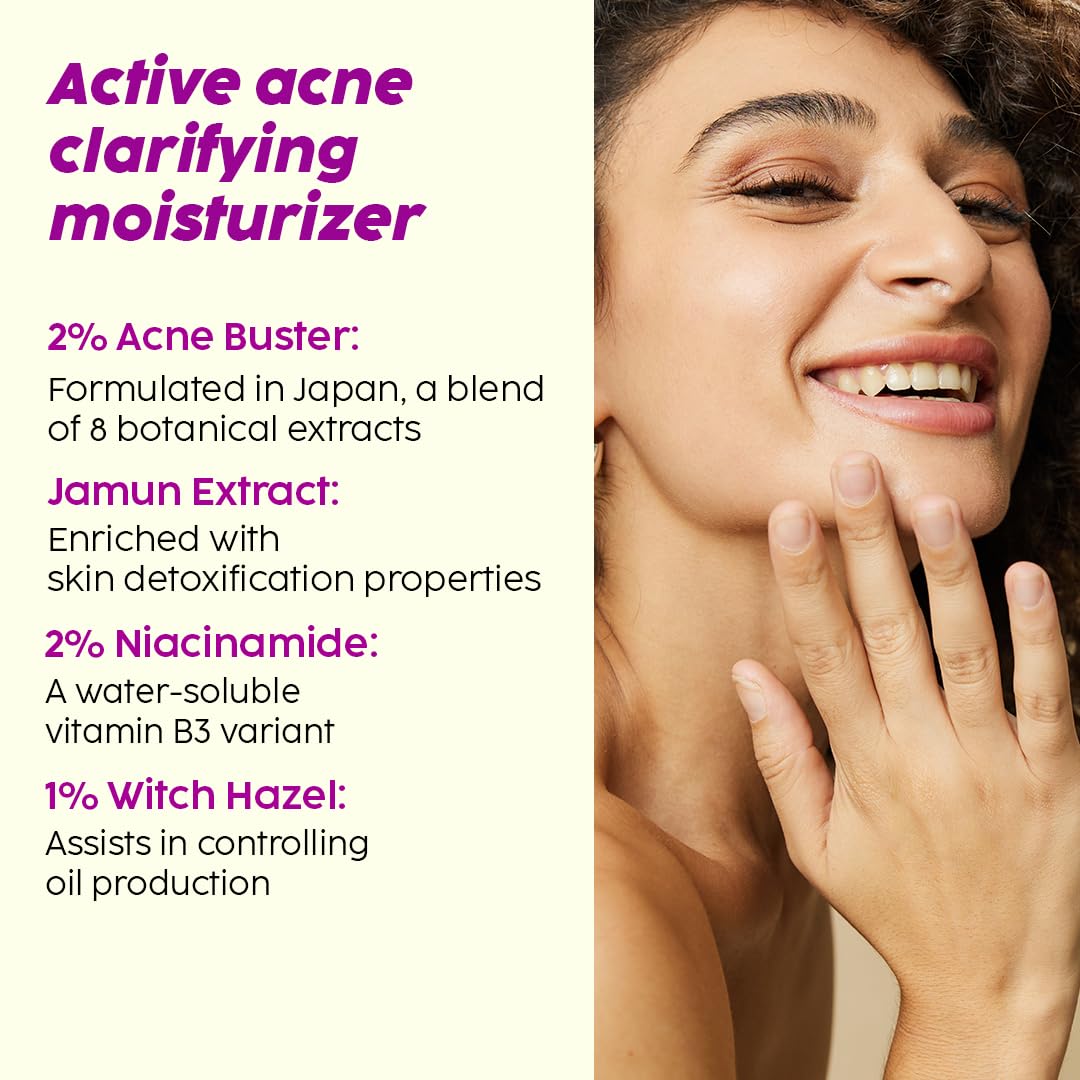 PLIX - THE PLANT FIX Niacinamide Jamun Moisturizer and Serum Combo(30 gm + 30ml) image 2
