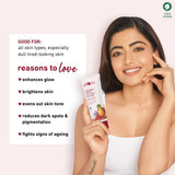 Plum Saffron & Papaya Glow Brightening Face Wash  :- 100 ml image 3