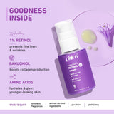 Plum 1% Retinol Anti-Aging Night Face Serum With Bakuchiol-20 ml image 8