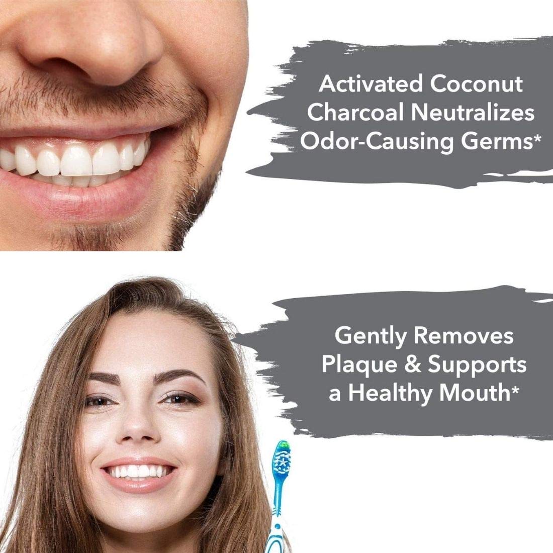 Aravi Organic Teeth Whitening Charcoal Powder  - 50 gm image 3