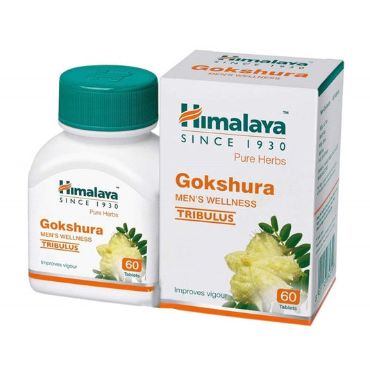 Himalaya Pure Herbs Gokshura Men's Wellness - 60tabs image 1